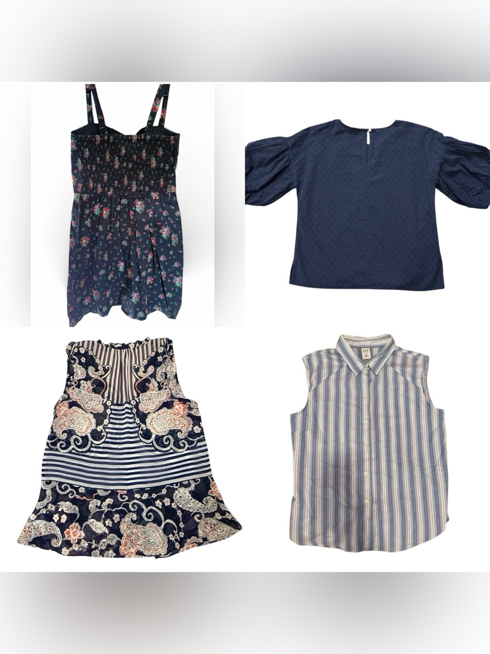 Women’s XS Clothing Bundle – LOFT, CAbi, American Eagle & GAP 4pc Lot